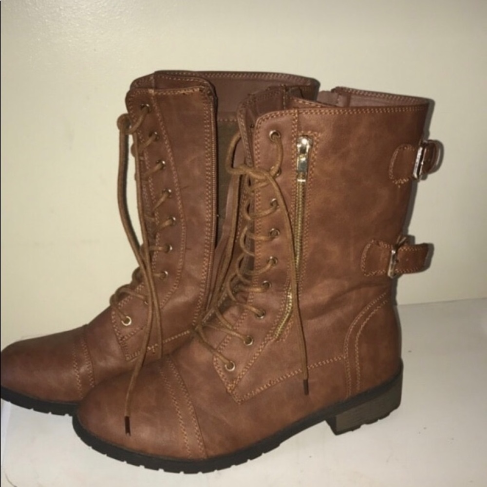 Brown boots